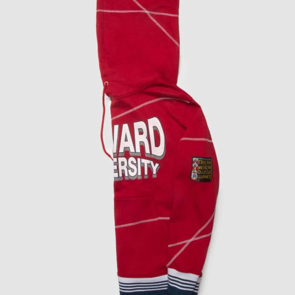 Howard University Hoodie Retro HBCU Pride AACA Sweatshirt Alumni Gear, Red - Picture 3 of 9